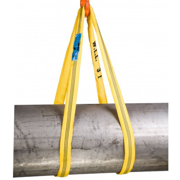 Elingue ronde sans fin Levac avec gaine polyester CMU 3 tonnes longueur 1 mètre