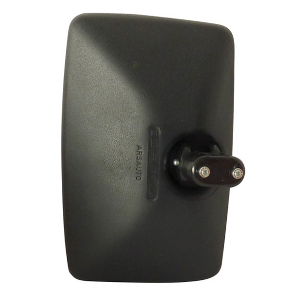 Coupelle rétroviseur réversible pour engins agricoles - Dimensions 155 x 245 mm - Noir