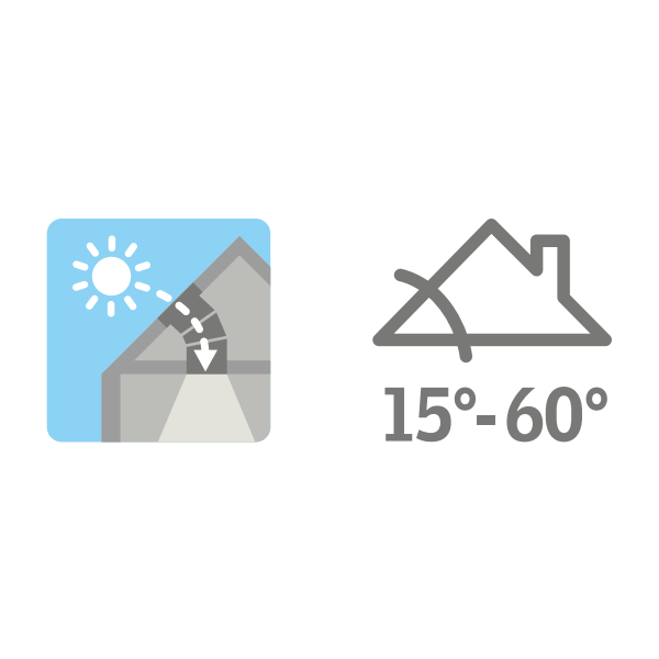 Conduit de lumière pour toiture ardoise en pente Velux Sun Tunnel TLR avec tube alu rigide et raccord intégré