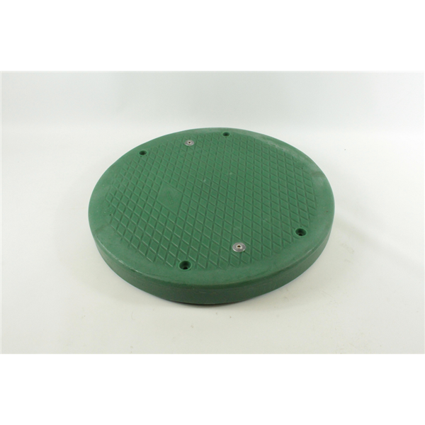 Couvercle PE Rotomoulé D500 - Vert