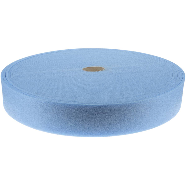 Bande 50 m Isolation Périphérique "ST" Sans bavette-Non Adhésive 120x8mm (bleu)