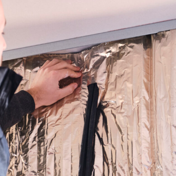 Isolant réflecteur alvéolaire Hybris 31 pour murs cloisons et combles - R 5,60 m².K/W  - 2,70 M x 1,20 M - ép. 155,00 MM