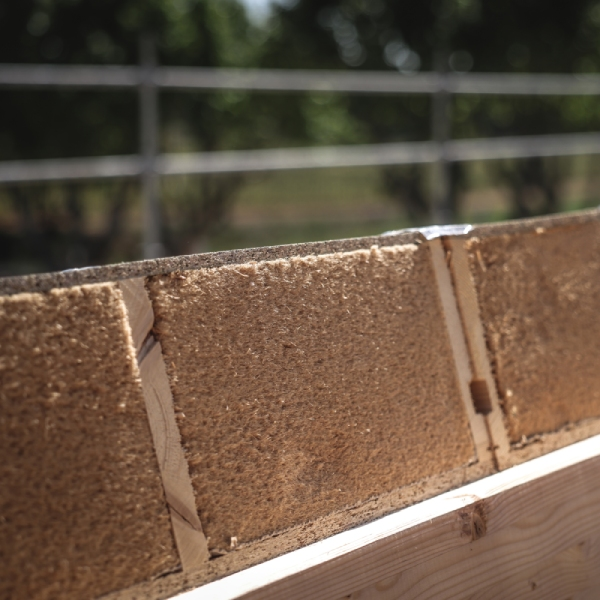 Panneau sandwich toiture USYSTEM Roof DS Natural Wool GFB - 6,10 m².K/W - 0.8 x 3.05 m - ép. 267,00 MM