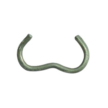 Agrafe Omega 20 pour pose de clôture et grillage - Edma - Acier galvanisé - Boîte de 200 pièces