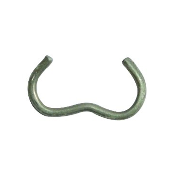 Agrafe Omega 20 pour pose de clôture et grillage - Edma - Acier galvanisé - Boîte de 200 pièces