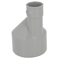 Réduction extérieure excentrée PVC - mâle/femelle - Ø 80/32 mm
