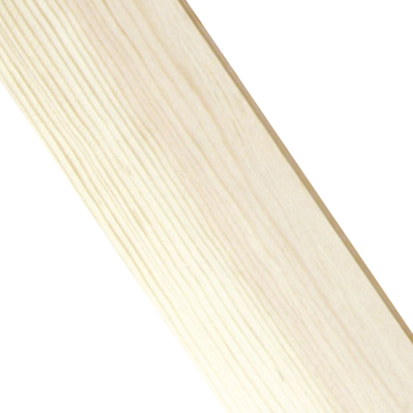 Lambris intérieur en Pin naturel - Sans noeuds - Profil Grain d'orge - 10 x 90 mm - L.2 M