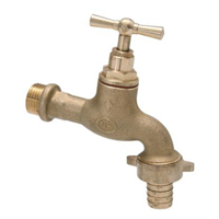 Robinet de puisage à potence brut - Mâle 3/4" - Raccord au nez 1