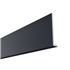 Planche de rive PVC Rivecel L9 à profil carré - Anthracite - Haut. 175,00 MM - ép. 9,00 MM - Long. 5,00 M