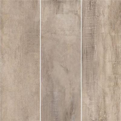 Plinthe de carrelage de sol intérieur effet bois Shabby Wood - grès cérame émaillé Tortora - 60 CM x 7,5 CM