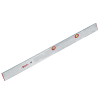 Règle niveau de façadier Taliaplast avec bulles horizontale et verticale longueur 2 m