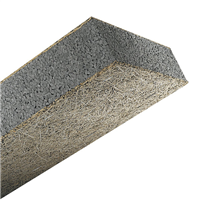 Panneau isolant pour dalle béton pose en fond de coffrage - Fibra Ultra FC T3 Agrafé - R 3,00 m².K/W - 2,00 M x 0,60 M - ép. 100 MM