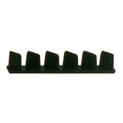 Embout plastique pour règle aluminium de maçon avec 1 ou 2 voiles 100 x 18 mm - Vendu par 2