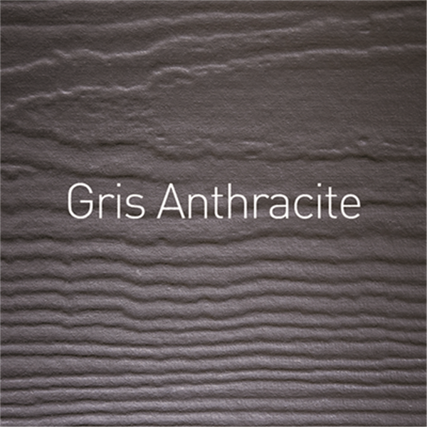 Profilé d'angle sortant et de retour tableau pour bardage Hardie VL Plank - Alu Gris anthracite - 3,00 M