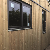 Bardage à emboîtement Treignac en sapin du Nord traité classe 3 marron - 180 mmx27 mm - longueur 4,20 m