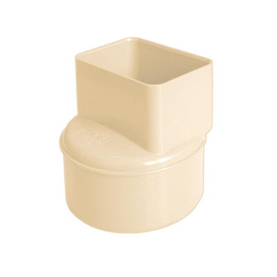MANCHON POUR TUBE DE DESCENTE 82X56-D100  SABLE