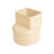 MANCHON POUR TUBE DE DESCENTE 82X56-D100  SABLE