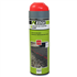 Traceur de chantier Edia fluo temporaire rouge 6 mois 500 mL