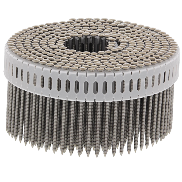 Clou cranté inox A4 en rouleau Paslode pour cloueur CNP - 2,5x45 mm - Boîte de 11700