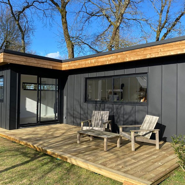 Tôle bac acier 0,60 MM prélaqué aspect joint debout Clipeo Bacacier - 450 MM x 1050,0 MM - Nerro