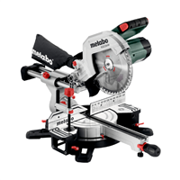 Scie à onglet radiale Metabo KGS 254 M - 1450 W - Pour lame de scie ⌀ 254 mm