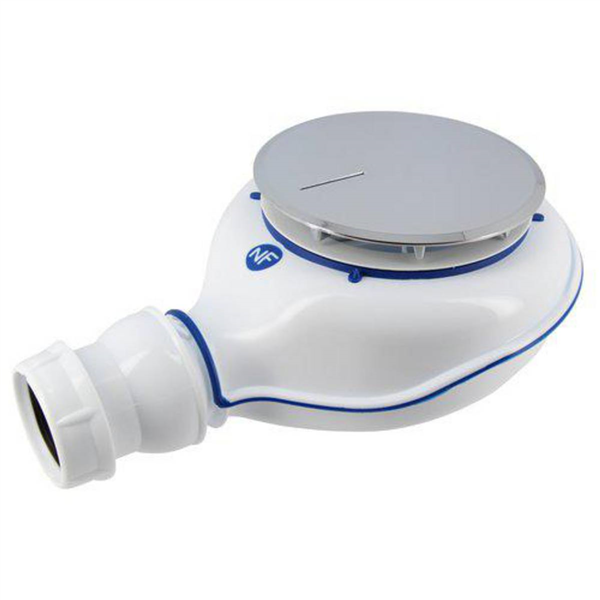 Bonde Turboflow 2 Nicoll pour receveur de douche - Sortie orientable - Diamètre 90 mm - Multi-matière