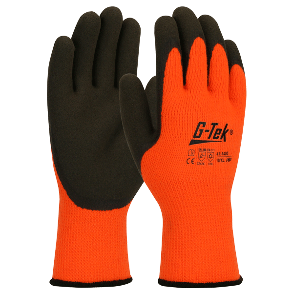 Gant de protection thermique orange haute visibilité - G-Tek - Taille 9