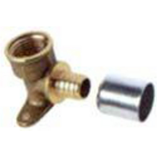 Raccord PER coude en applique à sertir Diamètre 12 - 1/2F