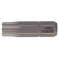 Embout de vissage Bosch extra-dure 6 pans 1/4" Torx T20 longueur 25 mm lot de 3