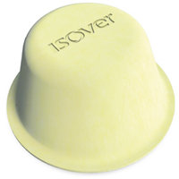 Protecteur de spot électrique en laine de verre incombustible pour combles perdus - Isospot Isover - boîte de 10