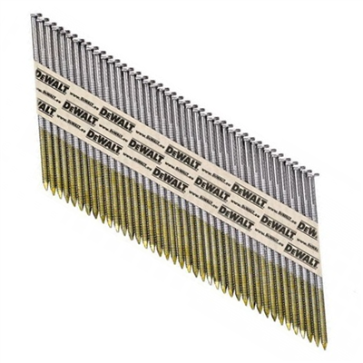 Pointe crantée en bande papier à 33° Dewalt DNPT28R75Z brillant 2,8 x 75 mm - boîte de 2200