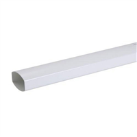 TUBE DE DESCENTE 90X56 OVATION EN 4M BLANC