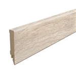 Plinthe MDF pour parquet stratifié Egger - Hauteur 80 mm - Ép.14 mm - Longueur 2,40 m - Ashcroft Wood