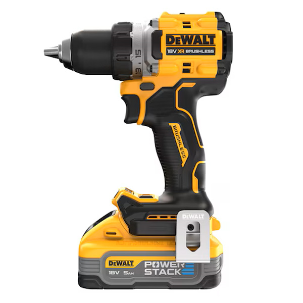 Perceuse visseuse sans fil Dewalt DCD800H2T-QW - XR 18V 5Ah Li-Ion - en coffret avec 2 batteries et chargeur