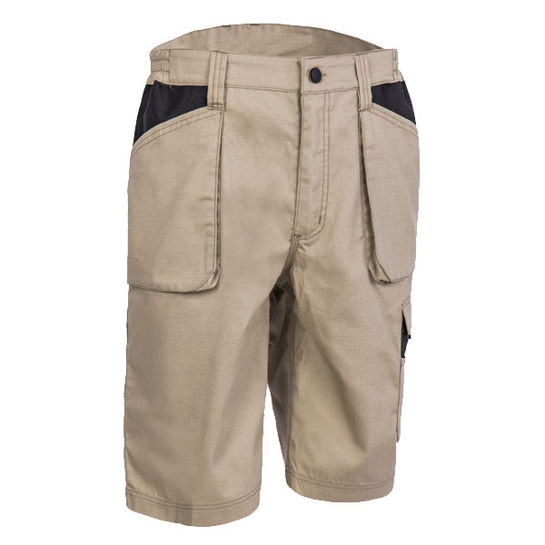 Bermuda homme multipoches beige - Orosi Coverguard - Taille XL