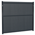 Lame occultante pour grillage rigide Moreda de longueur 2,5 m - Gris anthracite - Hauteur 1,20 M