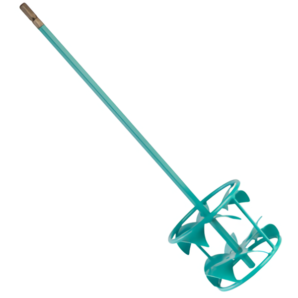 Turbine de malaxage Collomix DLX pour matériaux semi-fluides - 6 pans 13 mm pour système Hexafix - Ø 150 MM - Longueur 590 MM