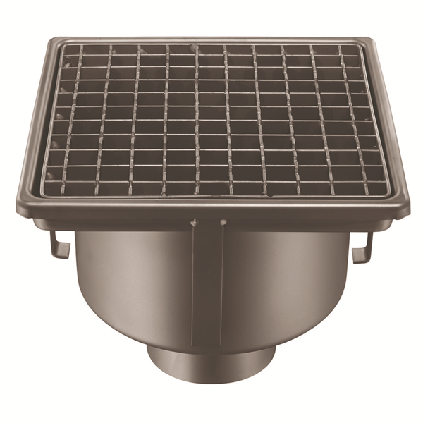 SIPHON 255X255 SORTIE VERT 100 MM CAILLEBOTIS 25100E