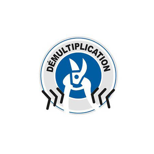 Cisaille bichantourneuse démultipliée Jouanel Airwing - Coupe à droite - Longueur des lames 40 mm