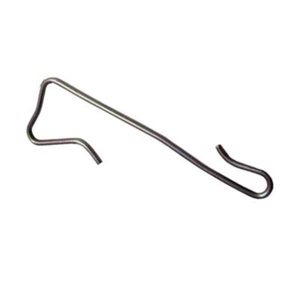 Crochet fixation ardoises - Inox 17% - Talon 4 mm - Ø 2,7 mm - Longueur 9 cm - Boîte de 500