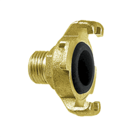 Raccord express en laiton Prevost pour air comprimé et eau froide - filetage mâle BSPP G 1 - 10 bar max