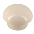 Chapeau de ventilation rond Nicoll - Diamètre 164,5 mm - Sortie 100 mm - Avec moustiquaire - PVC anti-UV - Sable