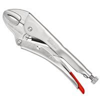 Pince de connexion étau zinguée brillante - Fer laminé - Knipex - Longueur 250 mm