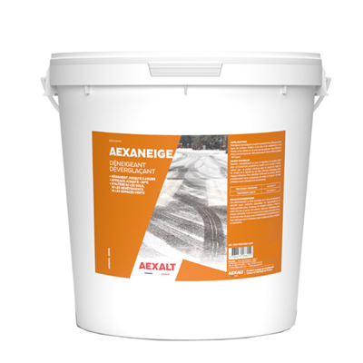 Déneigeant déverglaçant écologique sans dioxine - Aexaneige Aexalt - seau de 30 litres