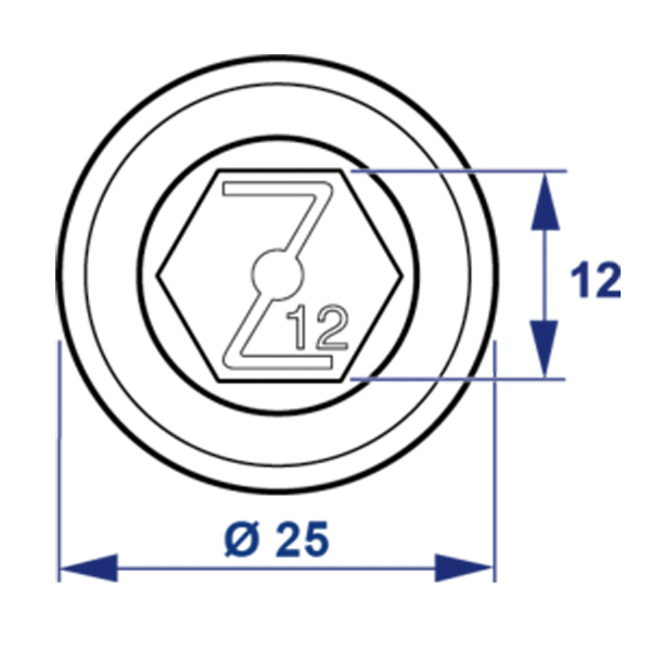 Vis autoperceuse pour plaque GO 177x51 fibres-ciment sur charpente métallique - Monozac TH12 - 6,3 MM x 110,0 MM - Boîte de 25