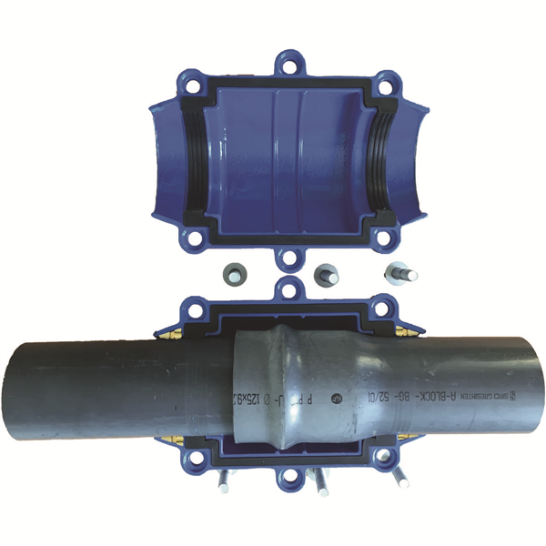 BICONE DE REPARATION PVC/PE D125MM