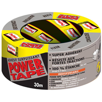 PATTEX Adhésif Réparation Power Tape Gris Etui 30m