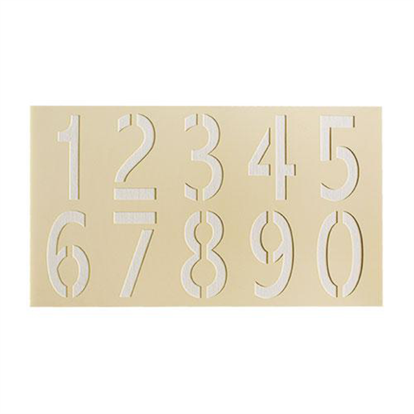POCHOIR POUR CHIFFRES 0 À 9-120X210