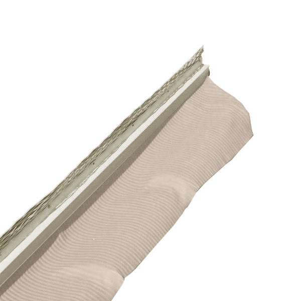 Solin à bavette en alu Lahe Top Alu avec porte solin beige grillagé - Beige - 200,0 MM x 2,00 M
