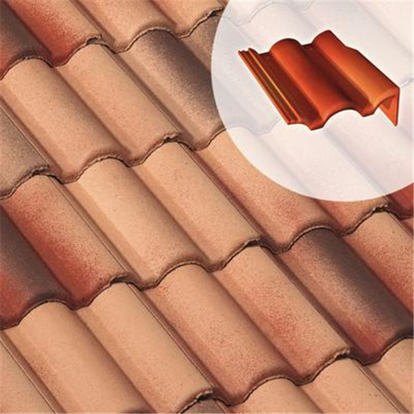 Tuile de rive droite en béton avec rabat - Plein ciel - Silvacane littoral - 42 x 33.5 x 15.5 cm